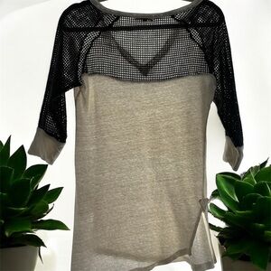 Mesh Tunic Tee XS
